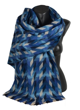 Châle Epique bleu