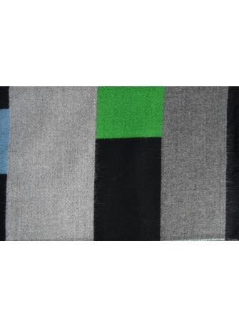 Châle Alesia gris vert