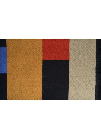 Châle Alesia beige orange