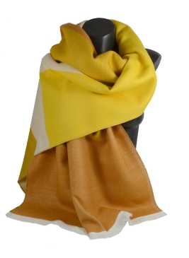 Châle Architeck jaune