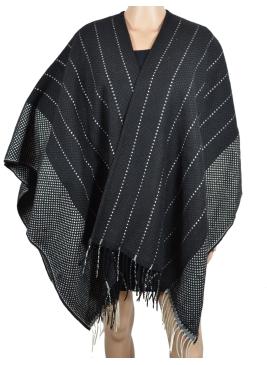 Poncho Hip Hop noir