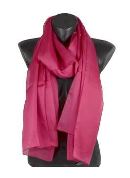 Foulard 65x180 en soie camelia