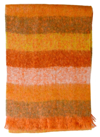 Echarpe mohair Marina orange