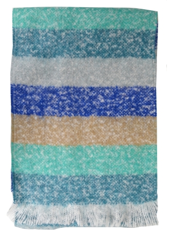 Echarpe mohair Marina turquoise