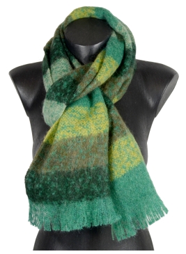 Echarpe mohair Marina verte