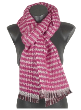 Echarpe mohair Patchouli rose