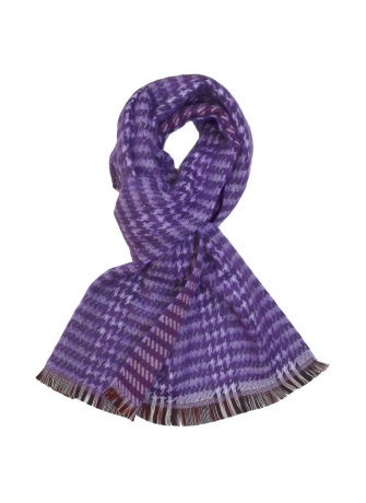 Echarpe mohair Patchouli violette