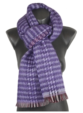 Echarpe mohair Patchouli violette