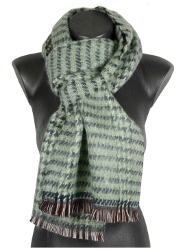 Echarpe mohair Patchouli verte