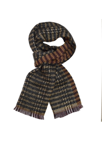 Echarpe mohair Patchouli noire