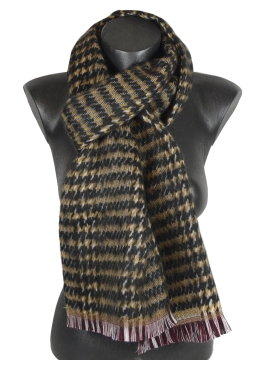 Echarpe mohair Patchouli noire