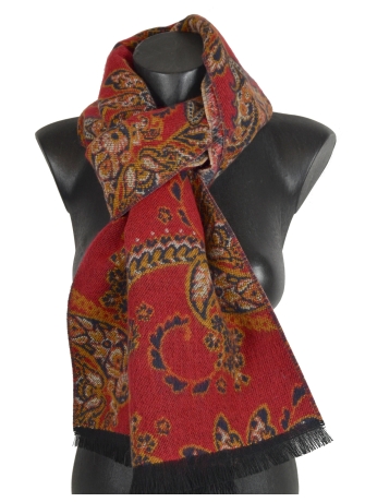 Echarpe Asmara rouge