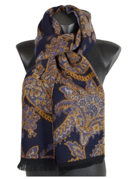 Echarpe Asmara bleue