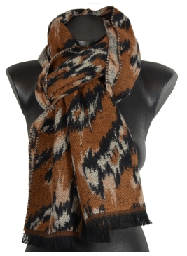 Echarpe Aborigene marron