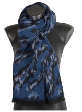 Echarpe Aborigene bleue