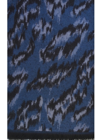 Echarpe Aborigene bleue