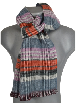 Echarpe Pleiade corail