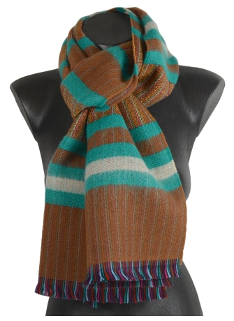 Echarpe Eldorado marron