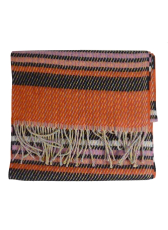 Echarpe Eclair corail