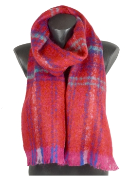 Echarpe mohair Maestro rouge