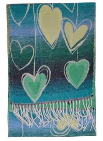 Echarpe Guimauve verte