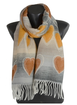 Echarpe Guimauve grise