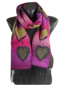 Echarpe Guimauve rose