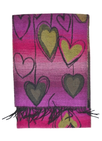 Echarpe Guimauve rose