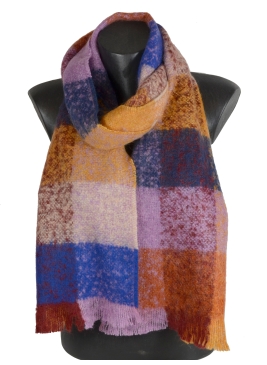 Echarpe mohair Muesly mauve