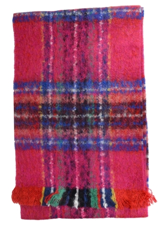 Echarpe mohair Macaron rose