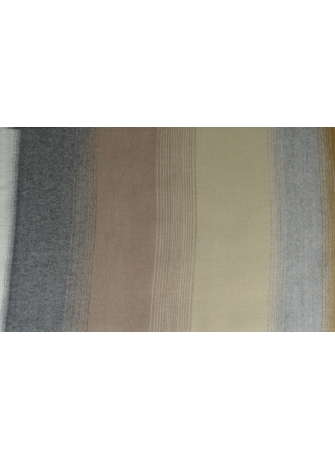Châle Alexandrin beige et gris