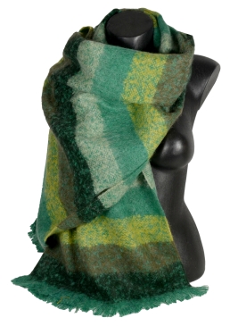 Châle mohair Marina vert