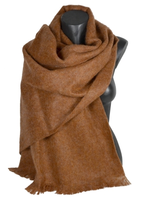 Châle mohair Milene camel