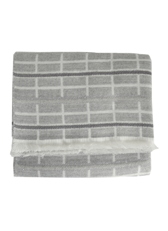 Châle Ariane sequins gris