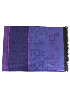 Etole microfibre Indo violette