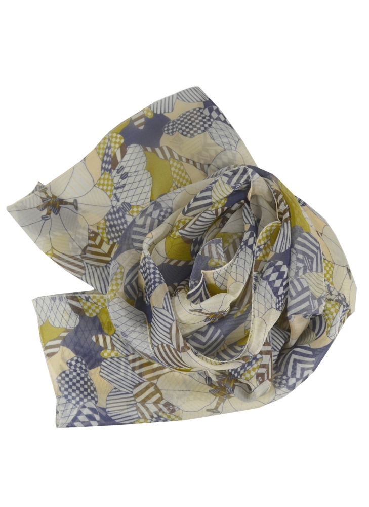 Foulard en soie Valentin