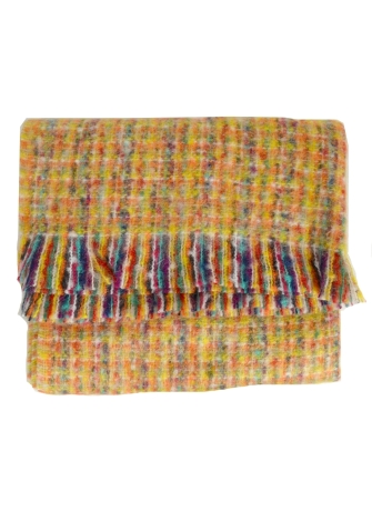 Châle mohair Milkshake jaune