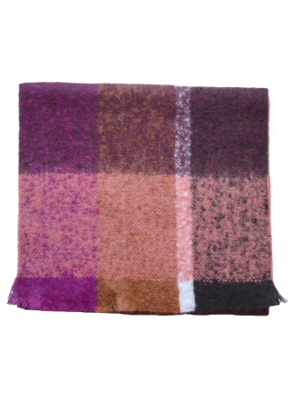 Echarpe mohair Maika rose