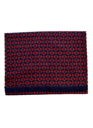 Echarpe mérinos Verone rouge