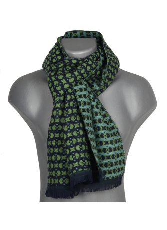 Echarpe mérinos Verone verte
