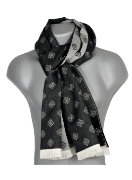 Echarpe mérinos Vasco noire