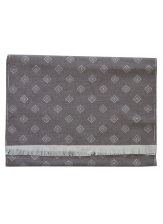 Echarpe mérinos Vasco marron