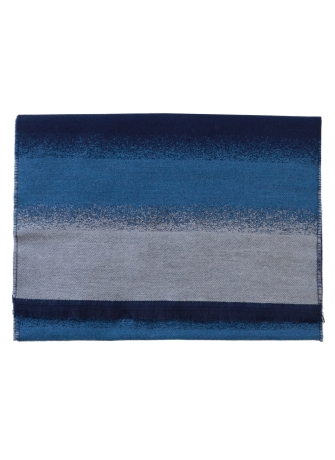 Echarpe mérinos Vip bleu