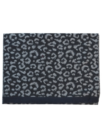 Echarpe mérinos Volupté noire