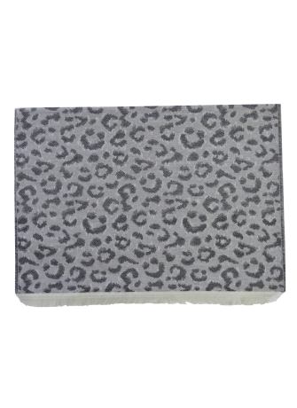 Echarpe mérinos Volupté grise