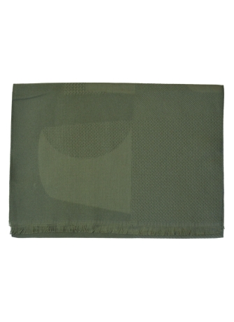 Echarpe mérinos Venus kaki