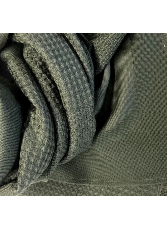 Echarpe mérinos Venus kaki