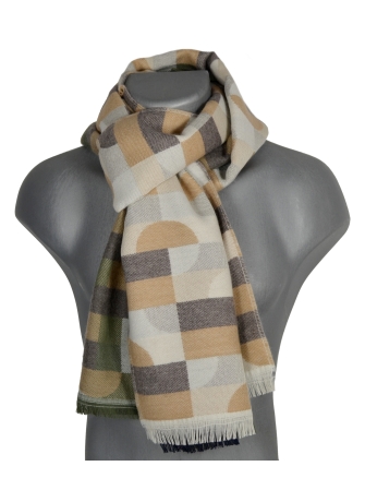 Echarpe mérinos Volt beige