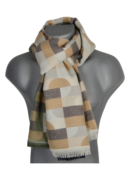 Echarpe mérinos Volt beige