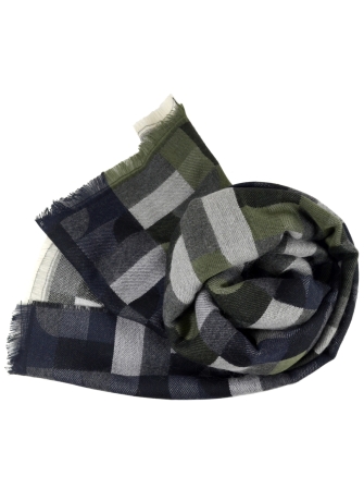 Echarpe mérinos Volt grise